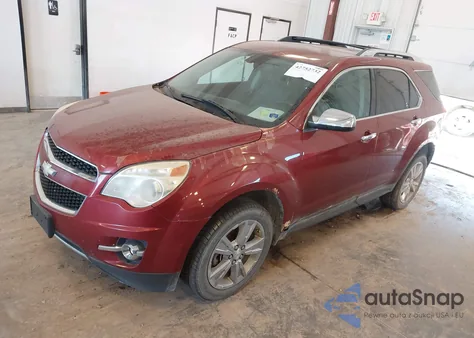 2010 Chevrolet Equinox Ltz из США, поврежденный, VIN 2CNFLFEY3A6200362